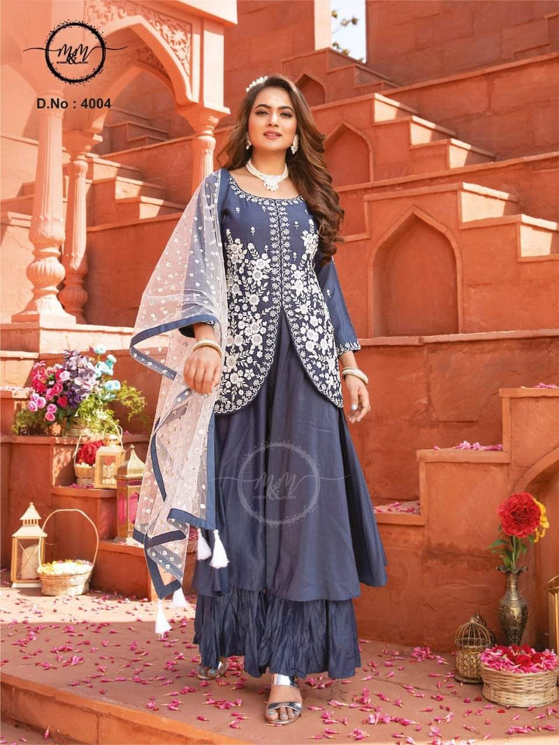Buy PRESENTING NEW FANCY KURTI BOTTOM WITH DUPATTA SALWAR SUIT at INR 750  online from Suit House Designer salwar Suit : KH-1458